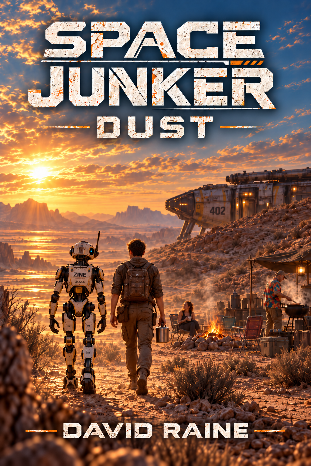 Space Junker: Dust by David Raine book cover