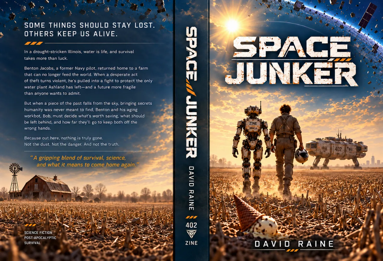 Space Junker by David Raine book cover